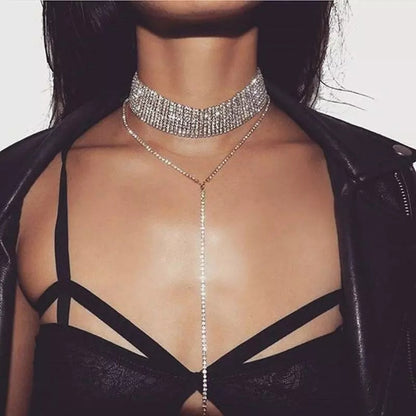 Lisa Diamant-Halsbandkette