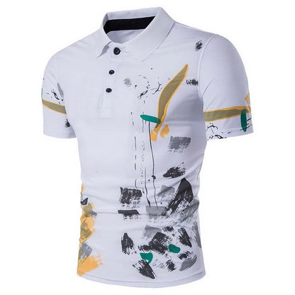 Spring Pattern Mens Shirt