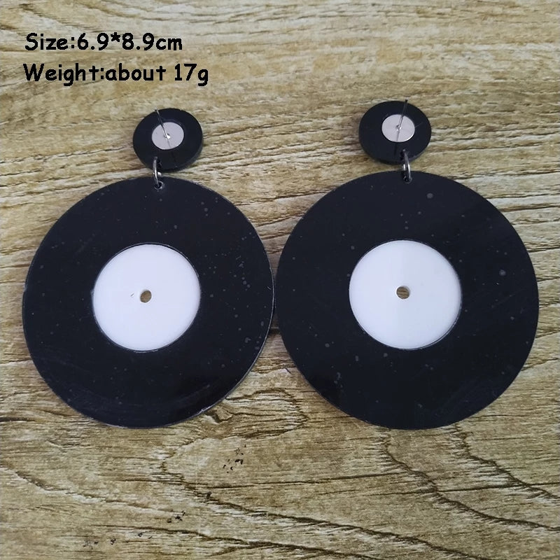 Vinyl Earrings