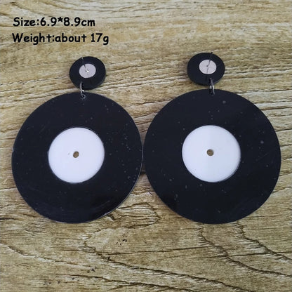 Vinyl Earrings