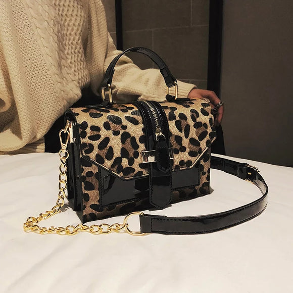 Leopard Swag Bag
