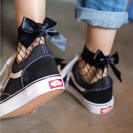 Ribbon Me Socks