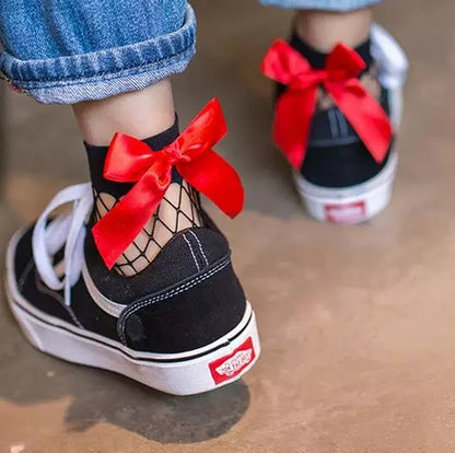 Ribbon Me Socks