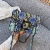 Rockin Faux Snake Skin Bag
