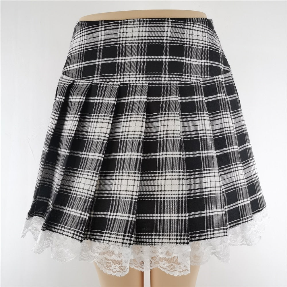 Vintage Plaid Skirt