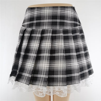 Vintage Plaid Skirt