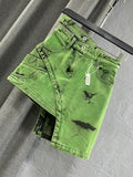 Green Grunge Skirt