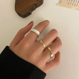 Hip Hop Cross Ring On Finger Chains Adjustable Jewelry Rings for Men Women Gothic anillos Aesthetic Rings 2023 Trend Accessories