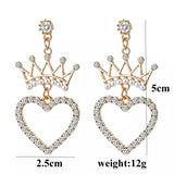 Crown the Queen Earrings