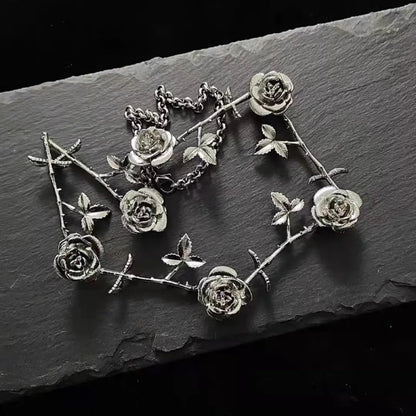 Dead Roses Choker Necklace