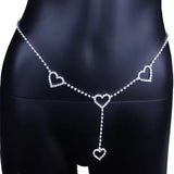 Heart waist chain