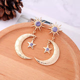 Vintage Moon Earrings