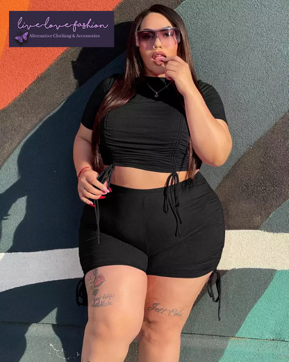 Cozy With Me Plus Size Set