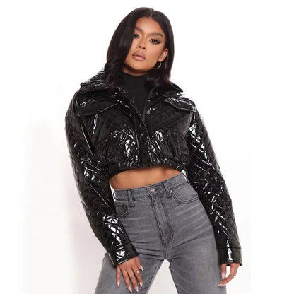 Biker Puff Jacket
