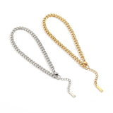 4mm Cuban Chain Anklet