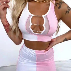 Pretty in Pink skirt set