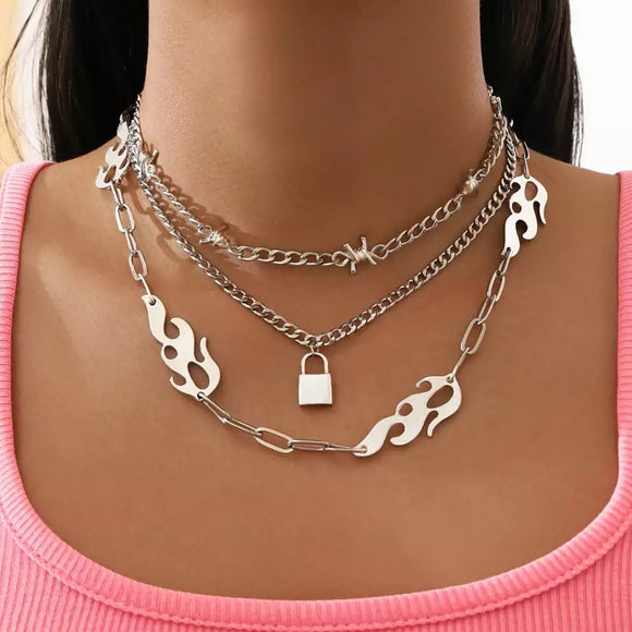 Locked In Necklace set