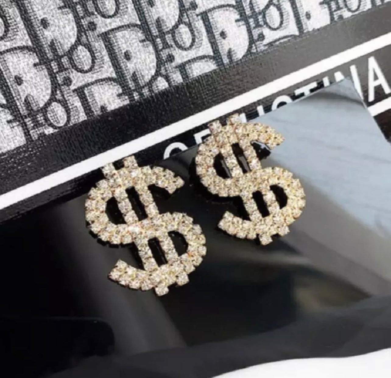 Money Sign Earrings