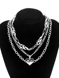 Black Fire Necklace set