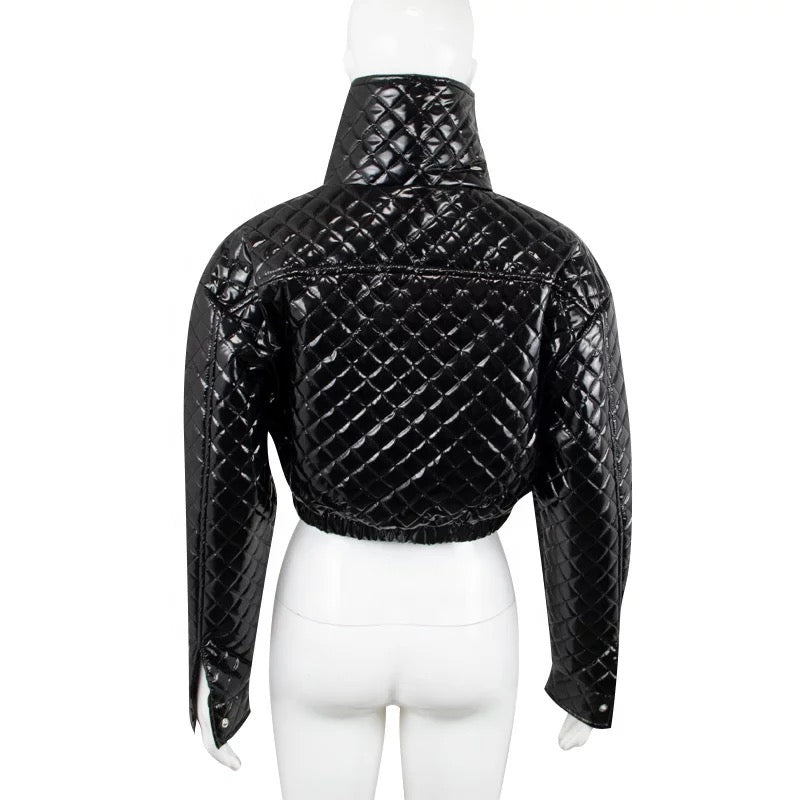 Biker Puff Jacket