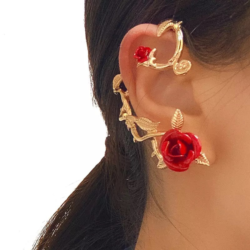 Rose Ear Cuff