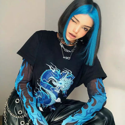 Blaues Drachentop/ AUSVERKAUFT