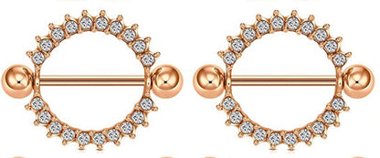 Diamond Nipple Ring