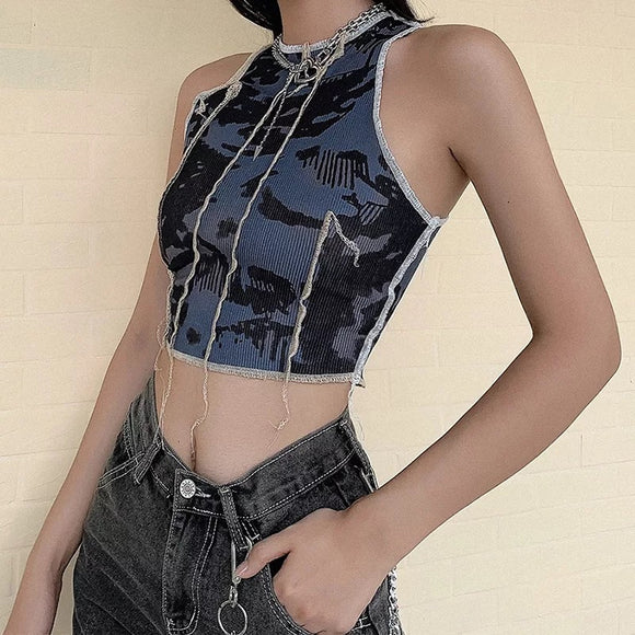 Print aesthetic top