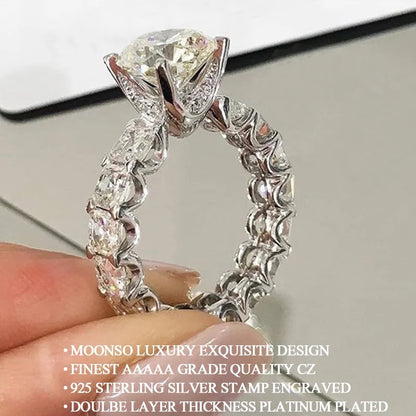 Retro White Gold Ring