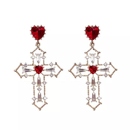 Glaube Kreuz Ohrringe