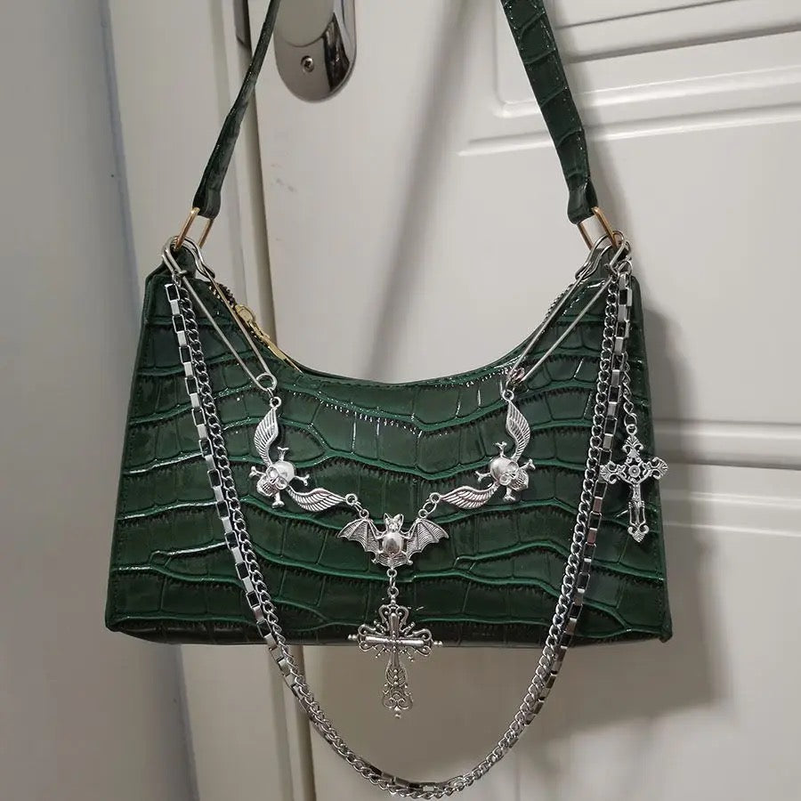 Gothic Cross Handtasche