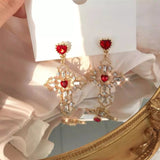 Faith Cross Earrings