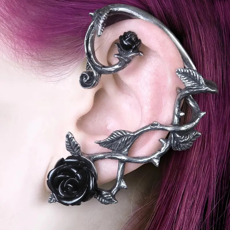 Rose Ear Cuff