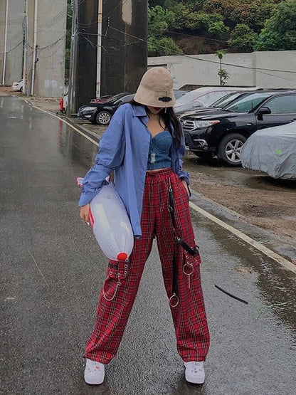 Classic Plaid Pants