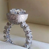 Retro White Gold Ring