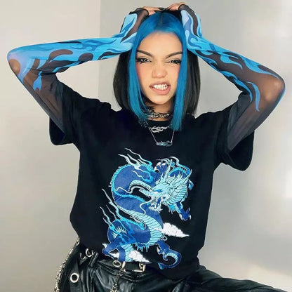 Blaues Drachentop/ AUSVERKAUFT