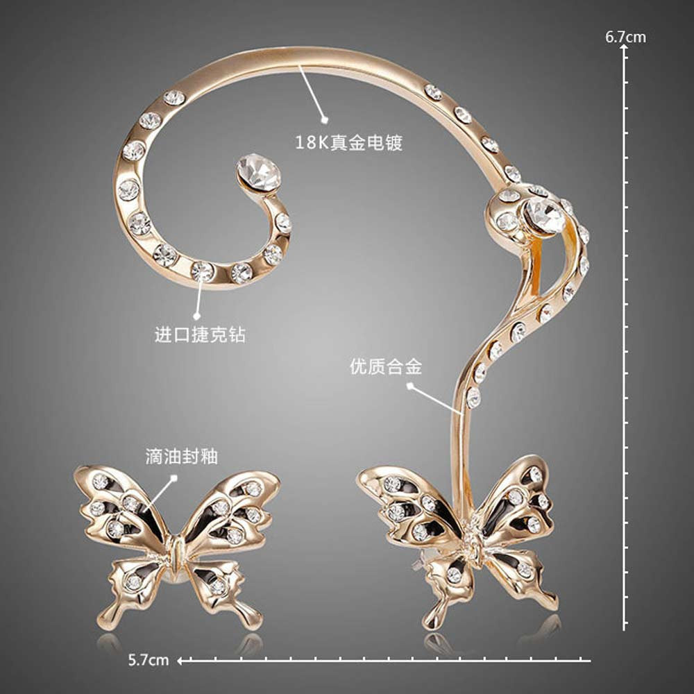 Butterfly Ear Cuff
