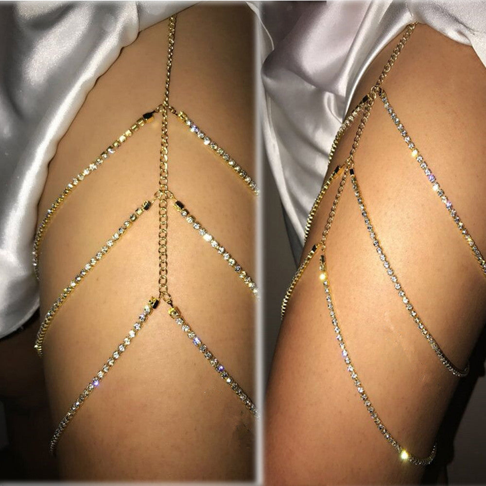Waterfall Thigh Chain