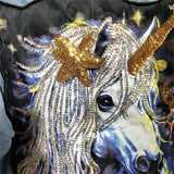 Unicorn Denim Fashion Jacket
