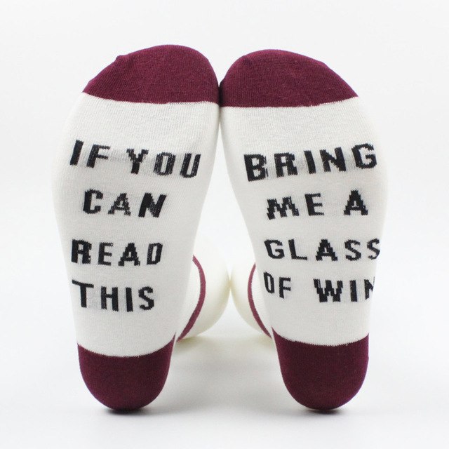If you can read this, Bring me a glass of wine.